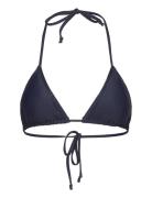 Triangle Bikini Top Swimwear Bikinis Bikini Tops Triangle Bikinitops Blue Rosemunde