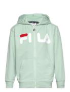 Balge Classic Logo Zip Hoody Sport Sweatshirts & Hoodies Hoodies Green FILA