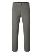 Slh175-Slim Robert Flex Pants Noos Bottoms Trousers Formal Grey Selected Homme