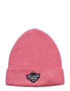 Kogmikaela Badge Beanie Cp Acc Accessories Headwear Hats Beanie Pink Kids Only