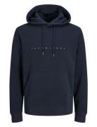 Jjestar Jj Sweat Hood Noos Tops Sweatshirts & Hoodies Hoodies Navy Jack & J S