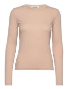 Petriciasw T-Shirt Long Sleeve Tops T-shirts & Tops Long-sleeved Beige Sofie Schnoor