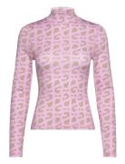Estelle, 1828 Stocking Jersey Tops T-shirts & Tops Long-sleeved Pink STINE GOYA