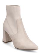 Purify Bootie Shoes Boots Ankle Boots Ankle Boots With Heel Cream Steve Madden