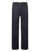 Silas Classic Trousers Bottoms Trousers Chinos Navy Double A By Wood Wood