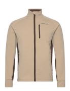 Tay Technostretch Jacket Men Sport Sweatshirts & Hoodies Fleeces & Midlayers Beige Chevalier