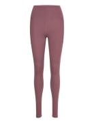 Nb Harmony Pocket High Rise Legging 27" Sport Running-training Tights Burgundy New Balance