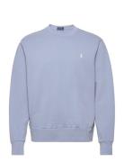 Loopback Fleece Sweatshirt Tops Sweatshirts & Hoodies Sweatshirts Blue Polo Ralph Lauren