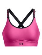 Ua Infinity Mid 2.0 Bra Sport Bras & Tops Sports Bras - All Pink Under Armour