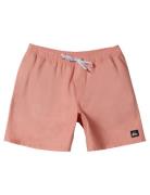 Everyday Solid Volley 15 Badeshorts Coral Quiksilver