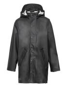 Nkndry Rain Jacket Long 1Fo Noos Outerwear Rainwear Jackets Black Name It