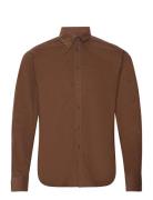 Regular Fit Men Shirt Tops Shirts Casual Brown Bosweel Shirts Est. 1937