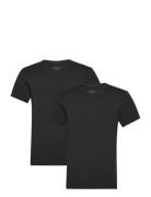 2-Pack V-Neck Tops T-Kortærmet Skjorte Black Bread & Boxers