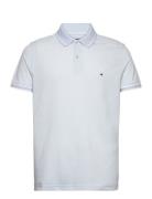 Monotype Oxford Collar Reg Polo Tops Polos Short-sleeved Blue Tommy Hilfiger