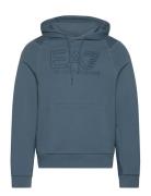 Sweatshirts Tops Sweatshirts & Hoodies Hoodies Navy EA7
