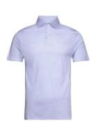 Bs Cayo Regular Fit Polo Shirt Tops Polos Short-sleeved Blue Bruun & Stengade