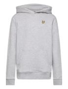 Pullover Hoodie Tops Sweatshirts & Hoodies Hoodies Grey Lyle & Scott