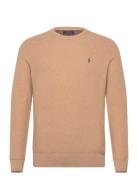 32/2 Cotton-Lsl-Plo Tops Sweatshirts & Hoodies Sweatshirts Brown Polo Ralph Lauren