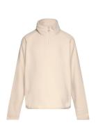 Darby Fleece Half Zip Outerwear Fleece Outerwear Fleece Jackets Cream Grunt