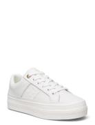 Essential Vulc Sneaker Monogram Low-top Sneakers White Tommy Hilfiger