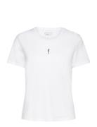 Women’s Relaxed T-Shirt Tops T-shirts & Tops Short-sleeved White RS Sports