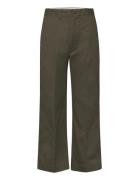 Chino Wide-Leg Pant Bottoms Trousers Wide Leg Khaki Green Polo Ralph Lauren