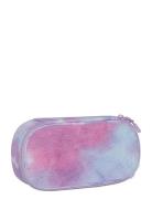 Oval Pencil Case Sport Junior, Tie Dye Accessories Bags Pencil Cases Pink Beckmann Of Norway