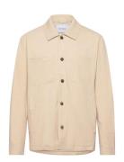 Marseille Twill Jacket Tops Sweatshirts & Hoodies Sweatshirts Cream Les Deux