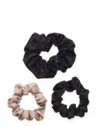 Pcoida 3-Pack Scrunchie D2D Accessories Hair Accessories Scrunchies Black Pieces