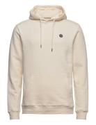 Akknigel Noos Hoodie Tops Sweatshirts & Hoodies Hoodies White Anerkjendt