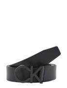 Ck Buckle Belt Black 35Mm Accessories Belts Classic Belts Black Calvin Klein