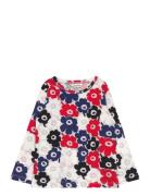 Ouli Unikko Ii Tops T-shirts Long-sleeved T-Skjorte Multi/patterned Marimekko