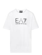 T-Shirt Tops T-Kortærmet Skjorte White EA7