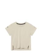 Oncourt Crop Wpc T-Shirt Sport T-shirts & Tops Short-sleeved Beige Cuera