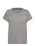 Short Sleeve T-Shirt Tops T-shirts & Tops Short-sleeved Grey Tommy Hilfiger