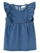 Nbflotus Dnm Dress 5360-To L Dresses & Skirts Dresses Casual Dresses Sleeveless Casual Dresses Blue Name It