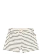 Shorts Modal Striped Bottoms Shorts Blue Petit Piao