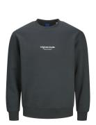 Jorvesterbro Sweat Crew Neck Noos Tops Sweatshirts & Hoodies Sweatshirts Black Jack & J S