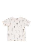 T-Shirt S/S Printed Tops T-Kortærmet Skjorte Multi/patterned Petit Piao