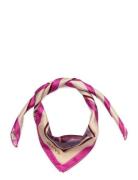 Scenery Printed Silk Scarf Accessories Scarves Lightweight Scarves Pink GANT