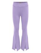 Kogpaige Life Flared Slit Pant Pnt Bottoms Trousers Purple Kids Only