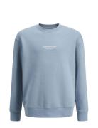 Jorvesterbro Sweat Crew Neck Noos Jnr Tops Sweatshirts & Hoodies Sweatshirts Blue Jack & J S