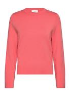 Objreynard Square Sleeve O-Neck Noos Tops Knitwear Jumpers Coral Object