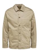 Slhrelaxed-Ronan Jacket W Tynd Jakke Beige Selected Homme