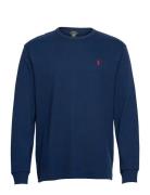 Classic Fit Heavyweight Jersey T-Shirt Tops T-Langærmet Skjorte Blue Polo Ralph Lauren