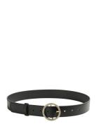 Pcnyana Glitter Buckle Jeans Belt Bælte Black Pieces