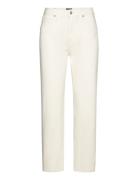 Carol Bottoms Jeans Straight-regular Cream Lee Jeans