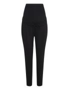 Vmmeva Loose String Pant Ga Noos Bottoms Sweatpants Black Vero Moda Maternity