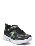 Boys Flex-Glow - Rondler Low-top Sneakers Green Skechers