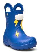 Handleitlightningboltrainbootk Shoes Rubberboots High Rubberboots Blue Crocs